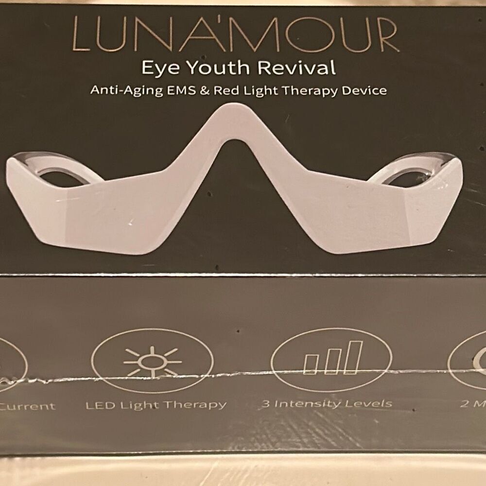 Luna’mour EyeYouth Revival EMS + Red Light Therapy Device Anti Aging New